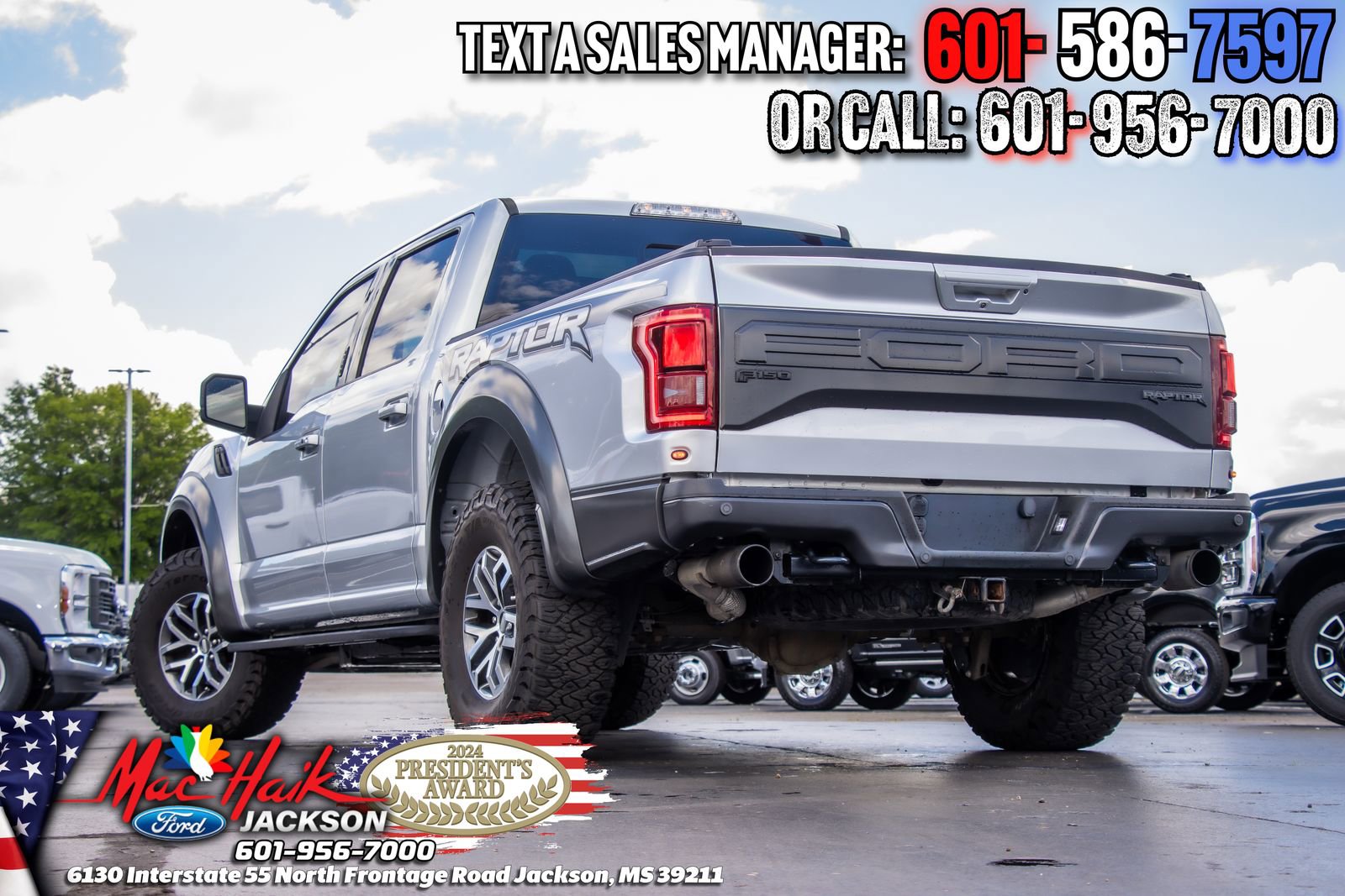 Certified 2017 Ford F150 Raptor w/ Equipment Group 802A Luxury AWD/4WD image 4