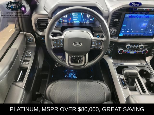 Certified 2023 Ford F150 Platinum w/ Equipment Group 701A High AWD/4WD image 25