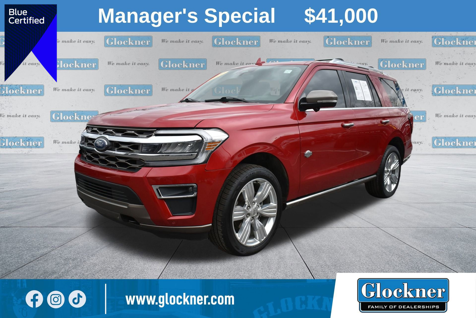 Certified 2022 Ford Expedition King Ranch