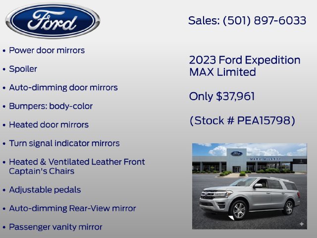 Certified 2023 Ford Expedition Max Limited RWD image 37
