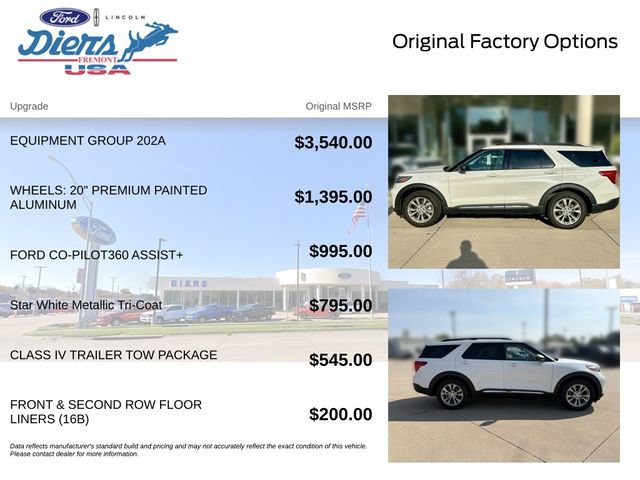 Certified 2024 Ford Explorer XLT w/ Equipment Group 202A AWD/4WD image 14