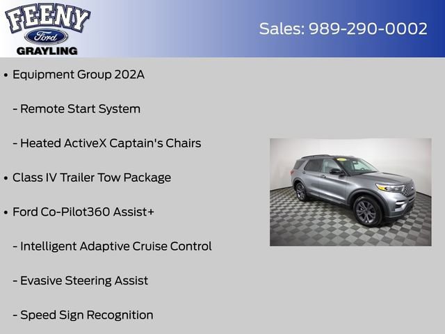 Certified 2023 Ford Explorer XLT w/ Equipment Group 202A image 15