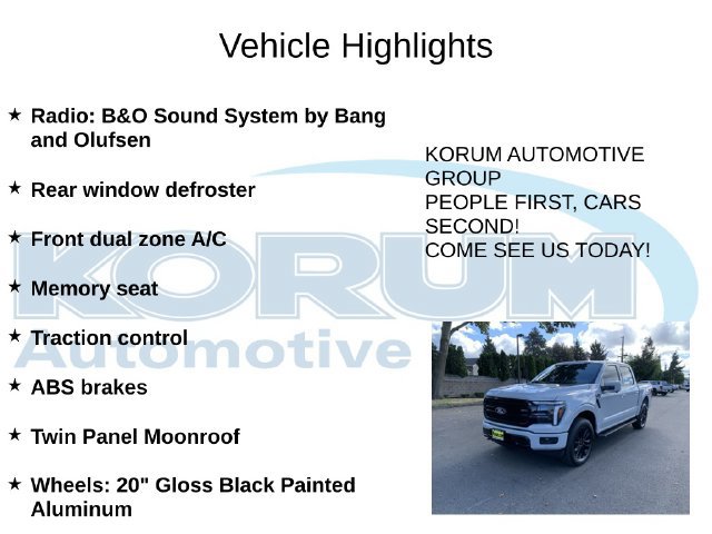 Certified 2026 Ford F150 Lariat AWD/4WD image 8