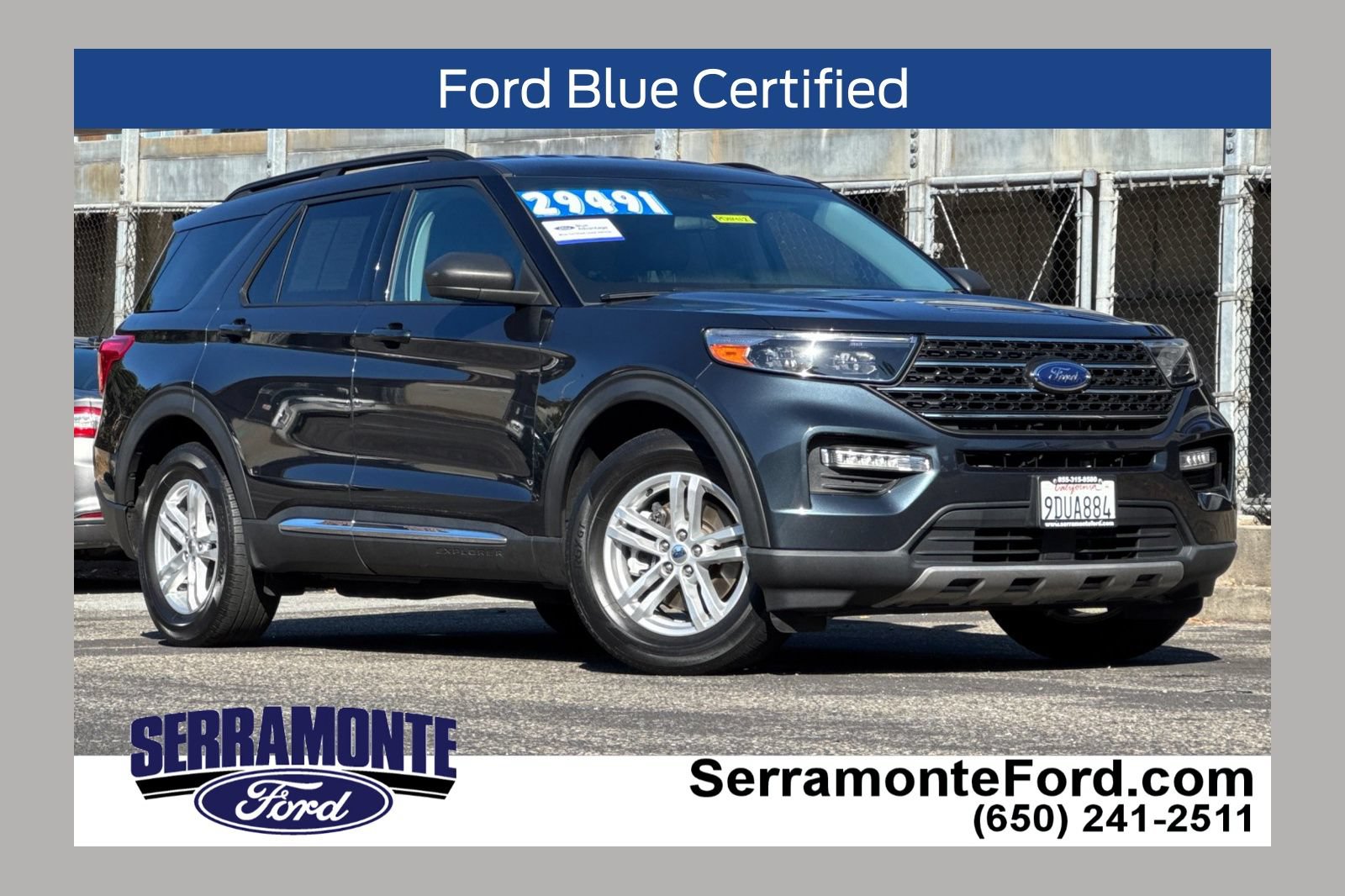 Certified 2022 Ford Explorer XLT w/ Equipment Group 202A