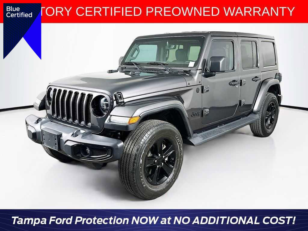 Used 2020 Jeep Wrangler Unlimited Sahara image 1