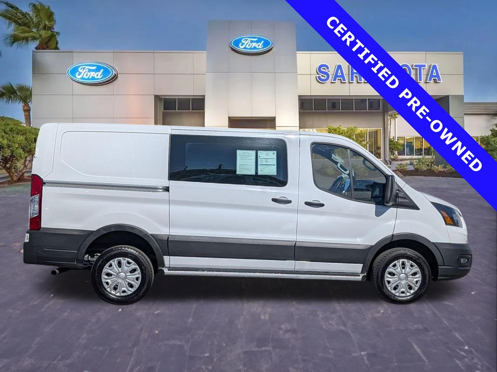 Certified 2024 Ford Transit 250 Low Roof w/ Exterior Upgrade Package