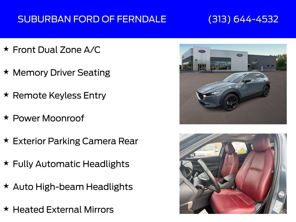 Used 2023 MAZDA CX-30 AWD 2.5 S w/ Preferred Package image 9