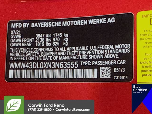 Used 2022 MINI Cooper S FWD image 32
