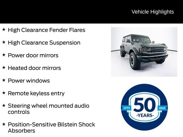 Certified 2021 Ford Bronco 4-Door w/ Sasquatch Package AWD/4WD image 16