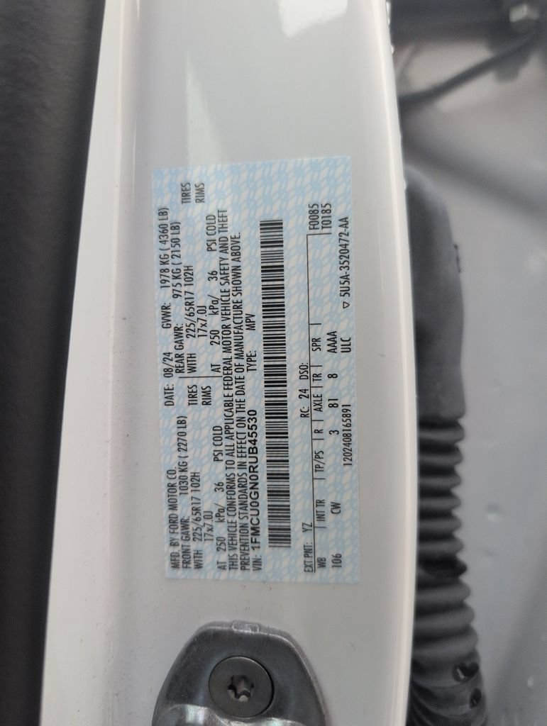 Certified 2024 Ford Escape Active FWD image 40