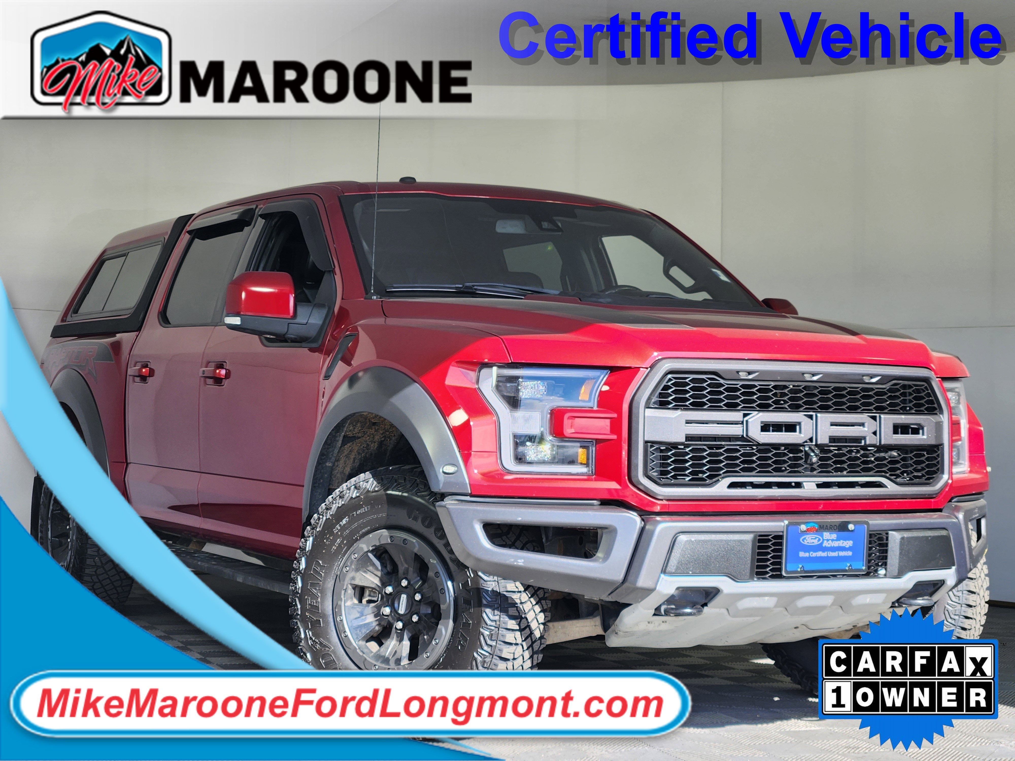 Certified 2017 Ford F150 Raptor w/ Equipment Group 802A Luxury