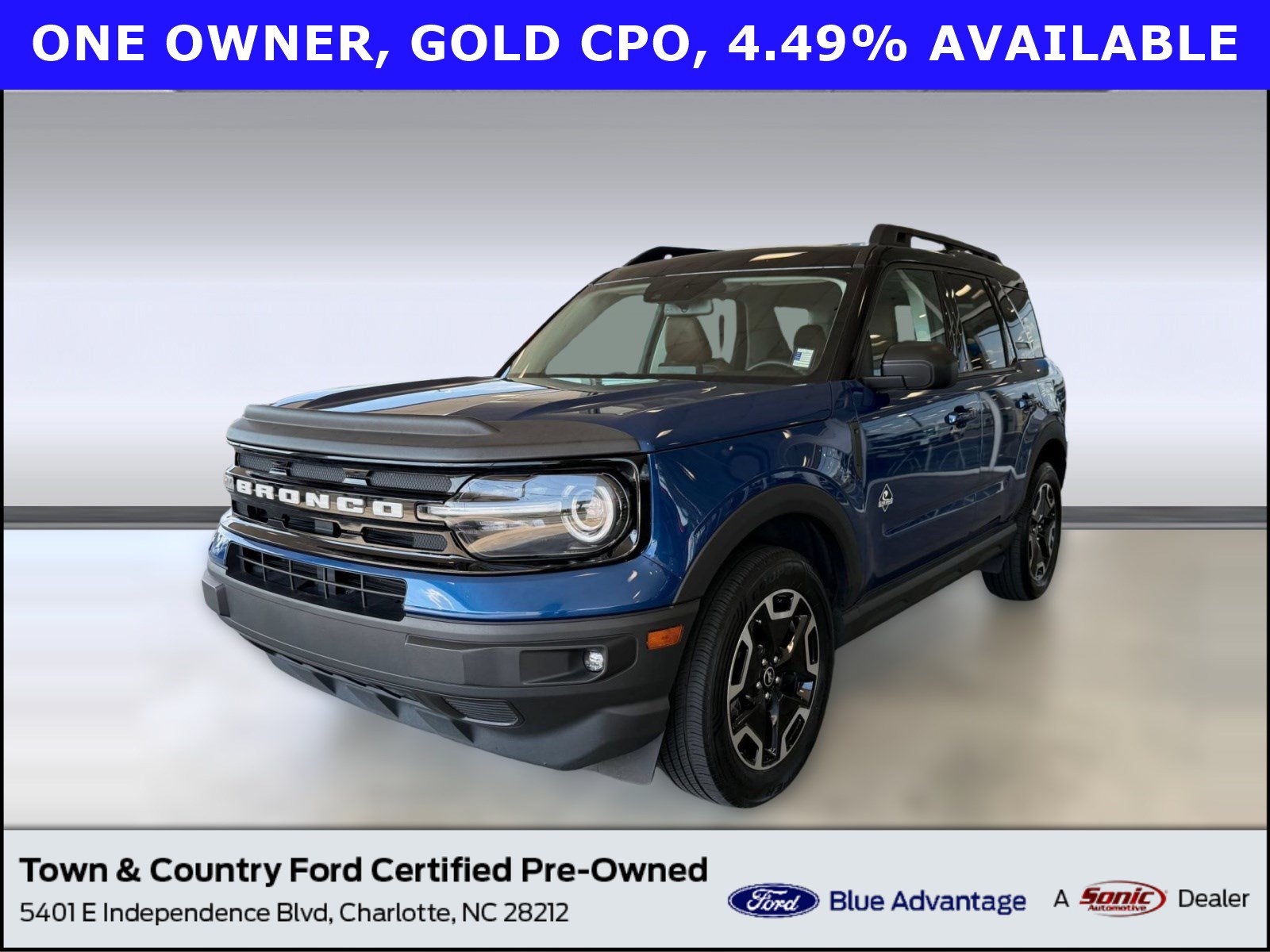 Certified 2024 Ford Bronco Sport Outer Banks AWD/4WD image 1