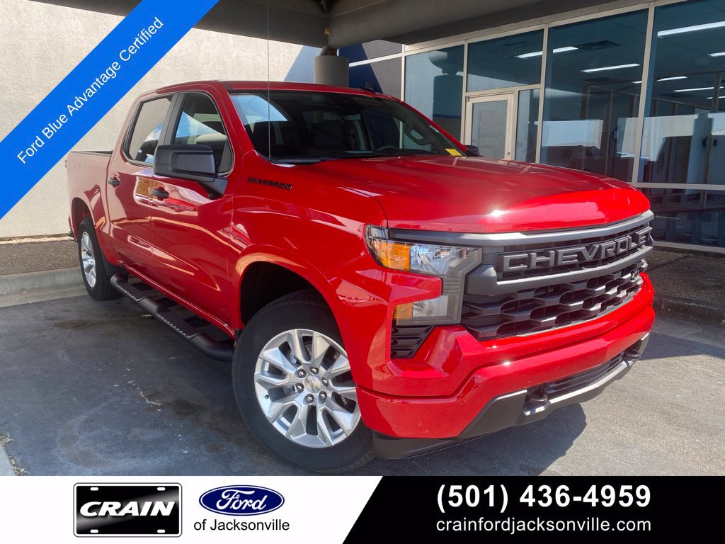 Used 2023 Chevrolet Silverado 1500 Custom w/ LPO, Dark Essentials Package