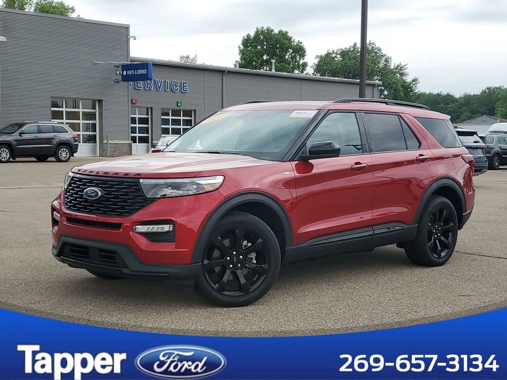 Certified 2024 Ford Explorer ST-Line w/ Class IV Trailer Tow Package