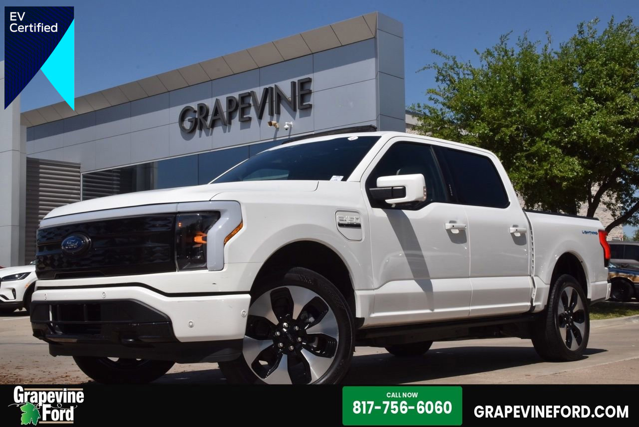 Certified 2023 Ford F150 Lightning Platinum image 1