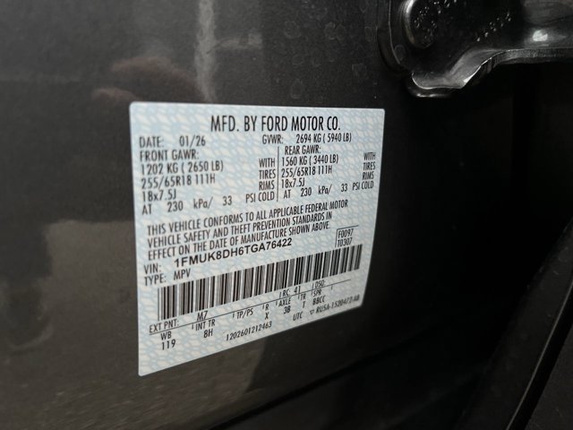 Certified 2026 Ford Explorer Active AWD/4WD image 26