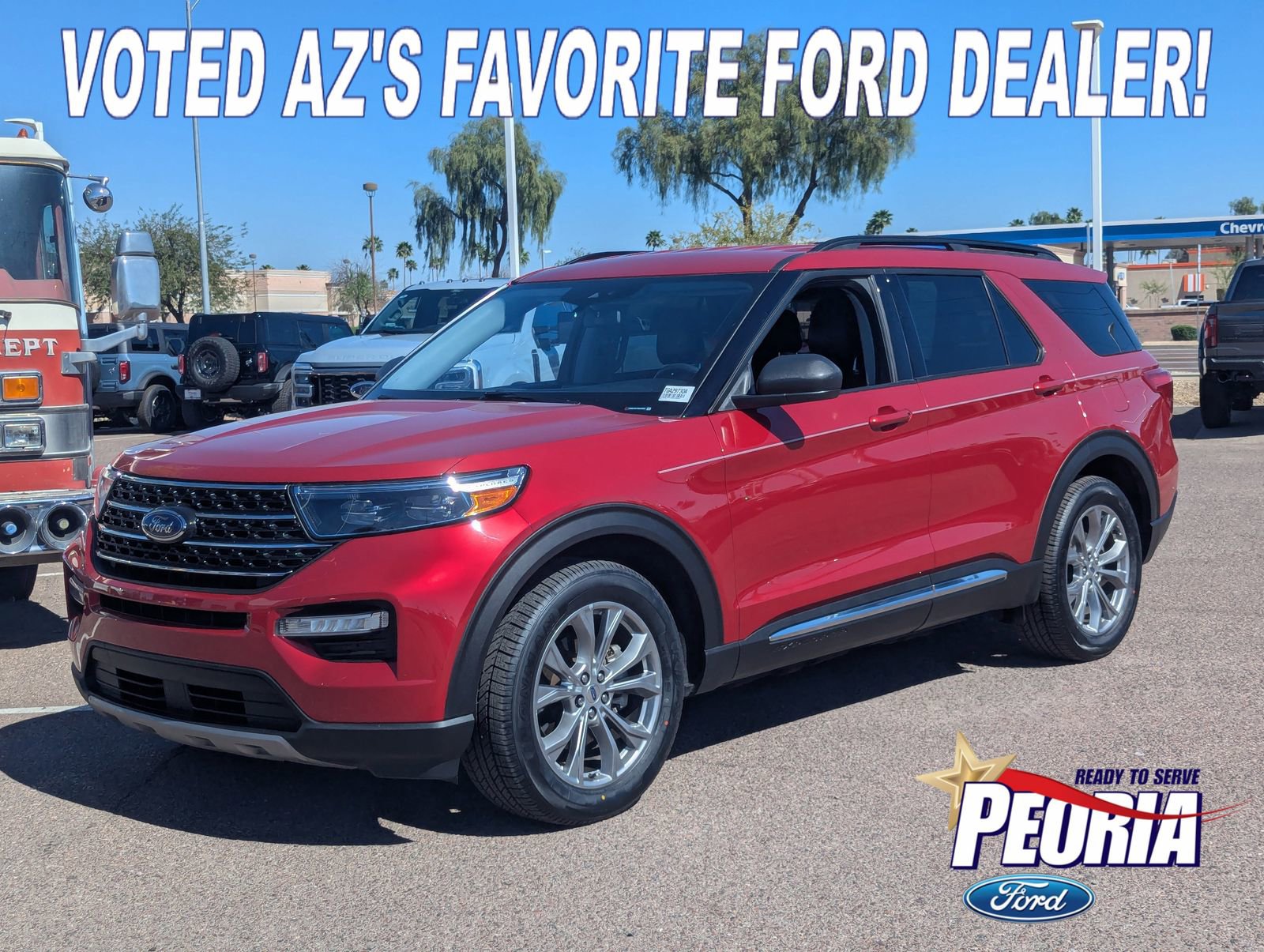 Certified 2022 Ford Explorer XLT w/ Equipment Group 202A image 1