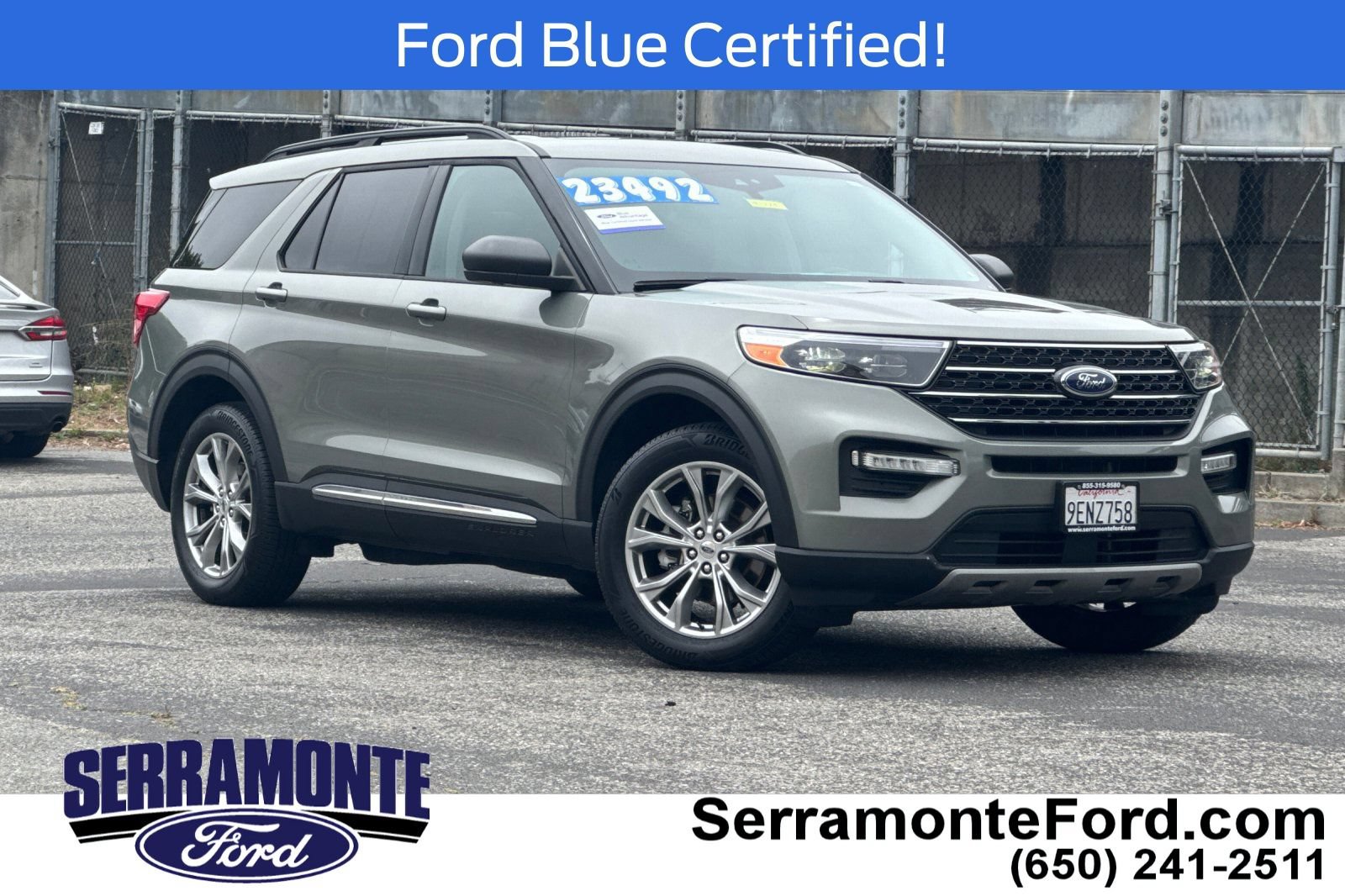 Certified 2020 Ford Explorer XLT w/ Equipment Group 202A AWD/4WD image 2