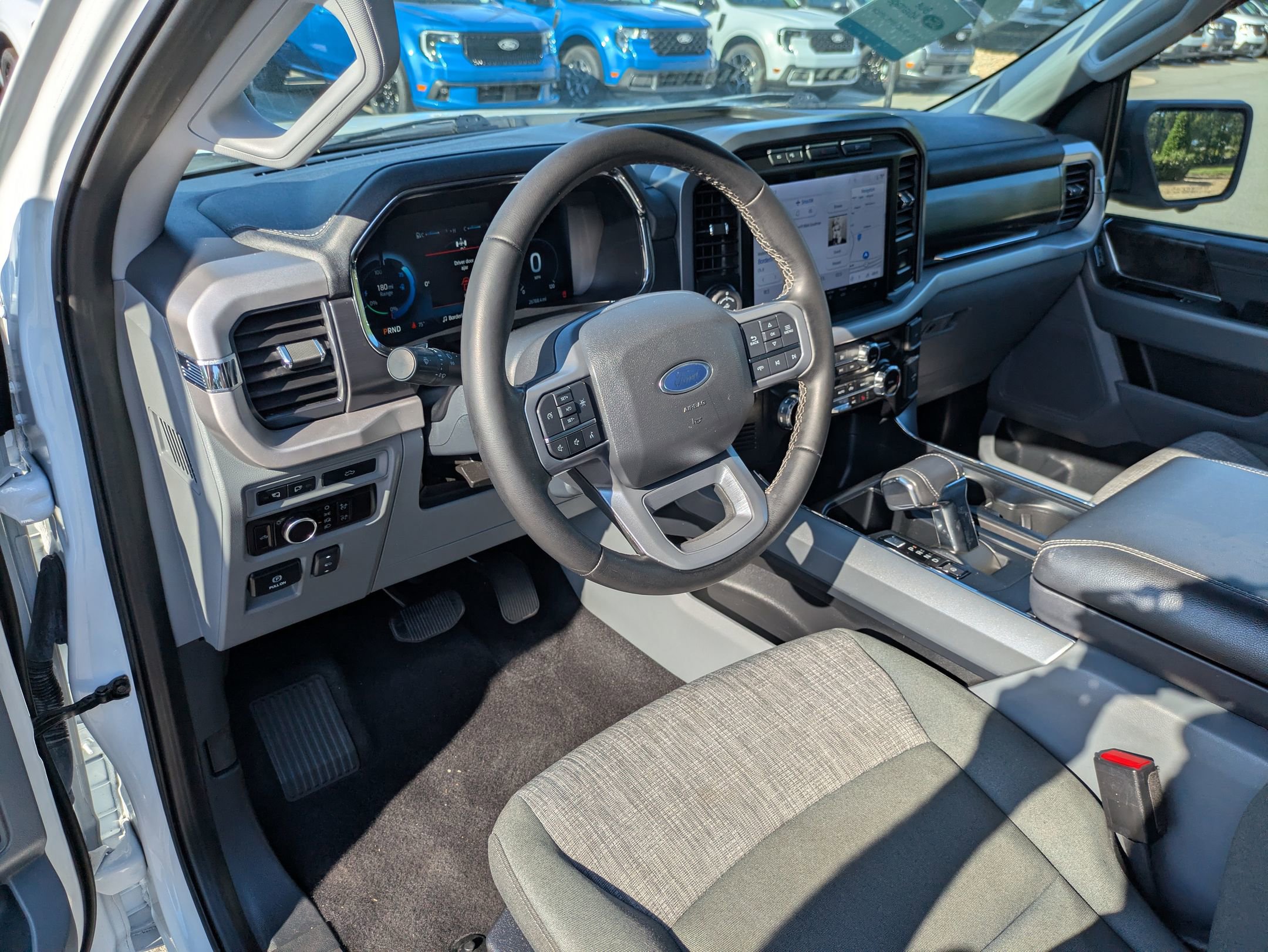 Certified 2023 Ford F150 Lightning XLT w/ Tow Technology Package AWD/4WD image 16
