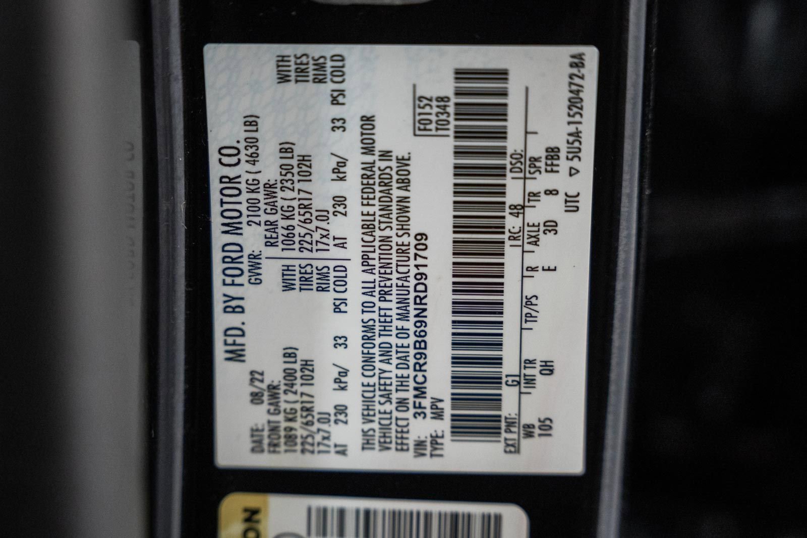 Certified 2022 Ford Bronco Sport Big Bend w/ Convenience Package image 41