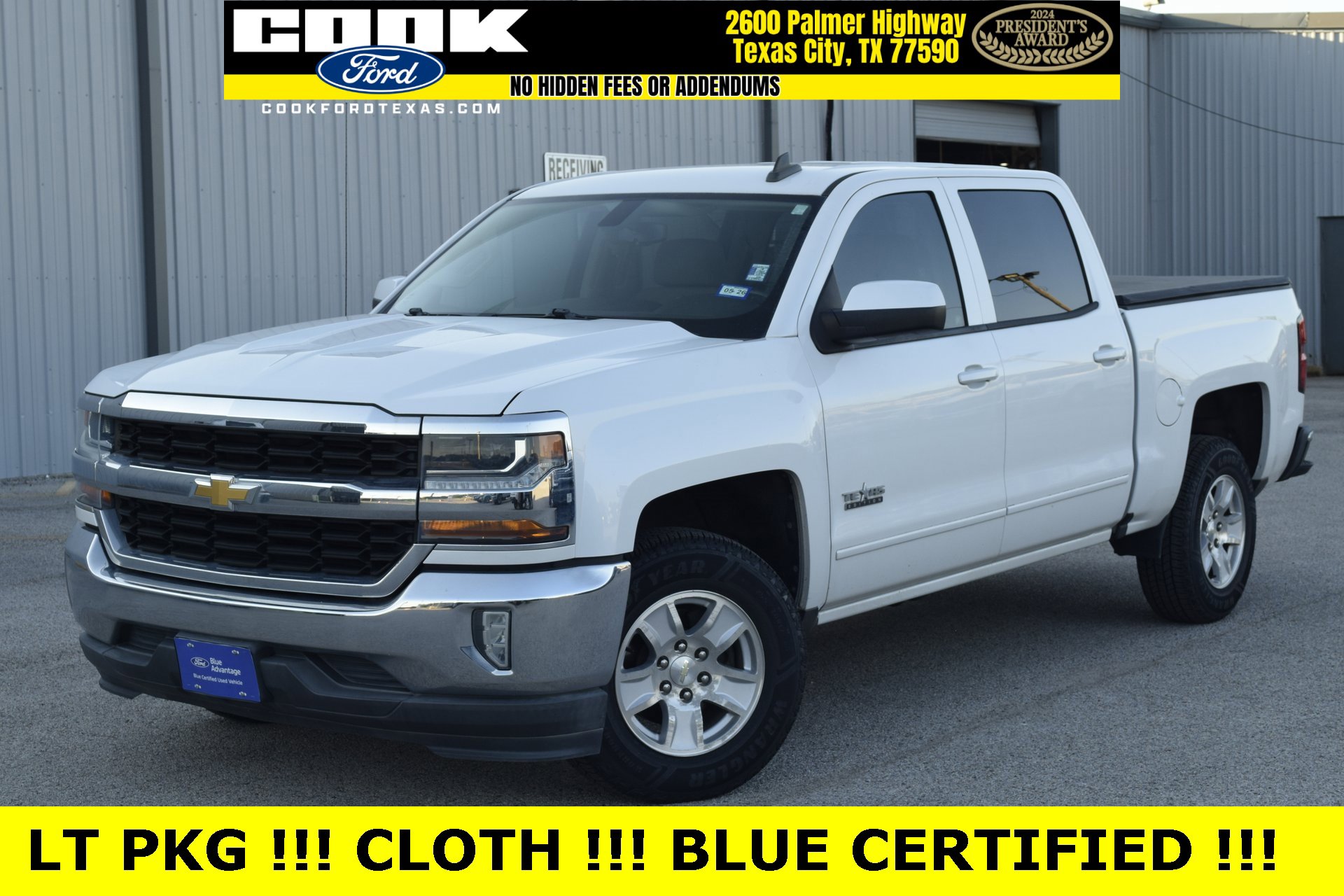 Used 2018 Chevrolet Silverado 1500 LT w/ LT Eassist Package