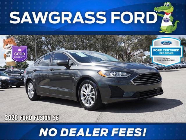 Certified 2020 Ford Fusion SE