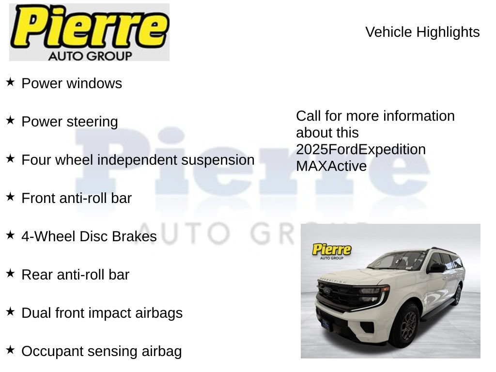 Certified 2025 Ford Expedition Max Active AWD/4WD image 22