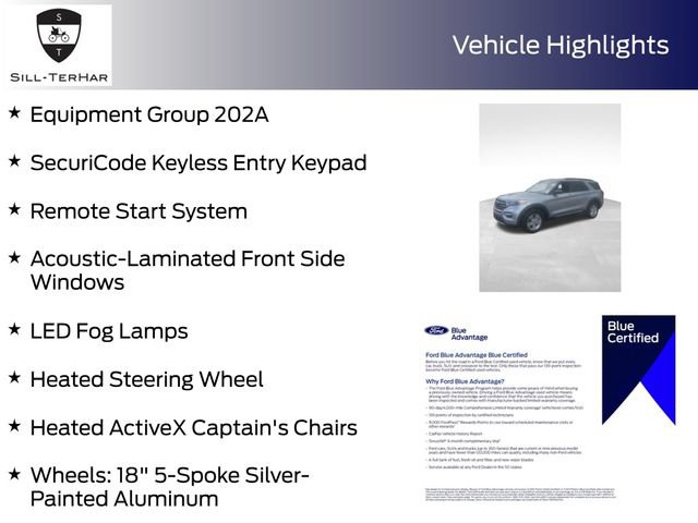 Certified 2023 Ford Explorer XLT w/ Equipment Group 202A AWD/4WD image 4