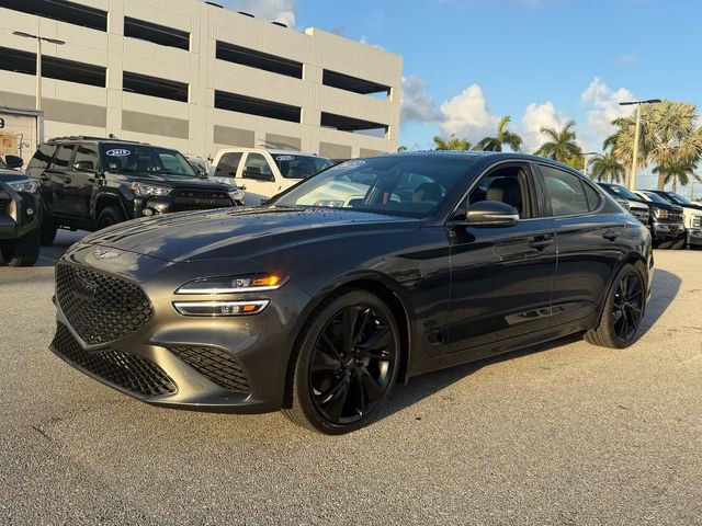 Used 2023 Genesis G70 2.0T w/ Sport Prestige Package RWD image 3