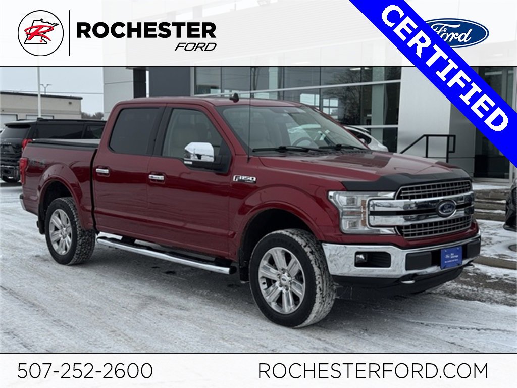 Certified 2019 Ford F150 Lariat w/ Equipment Group 502A Luxury