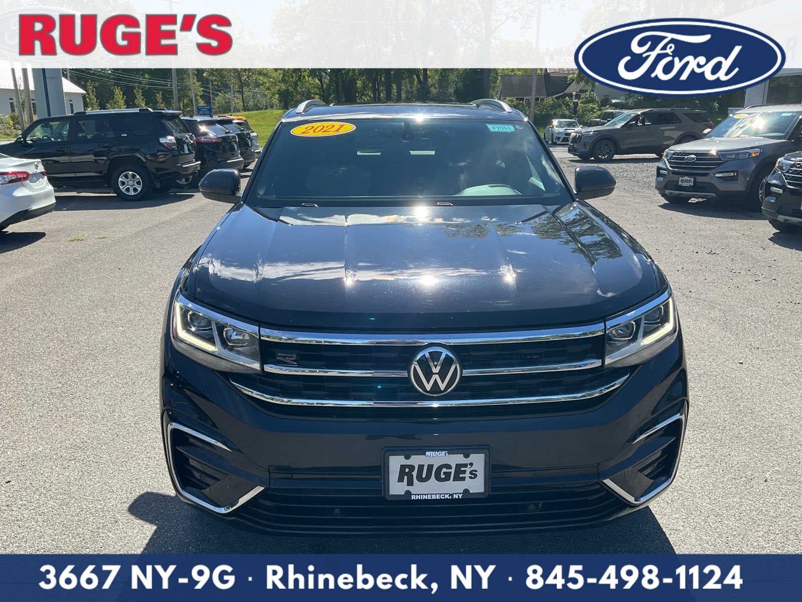 Used 2021 Volkswagen Atlas Cross Sport SE w/ Panoramic Sunroof Package AWD/4WD image 14
