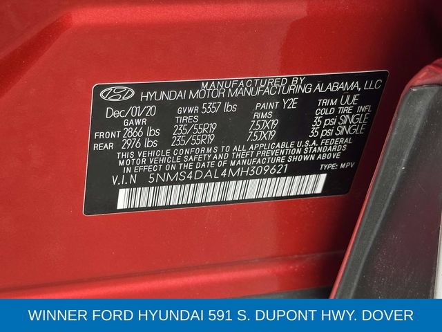 Used 2021 Hyundai Santa Fe Limited AWD/4WD image 27