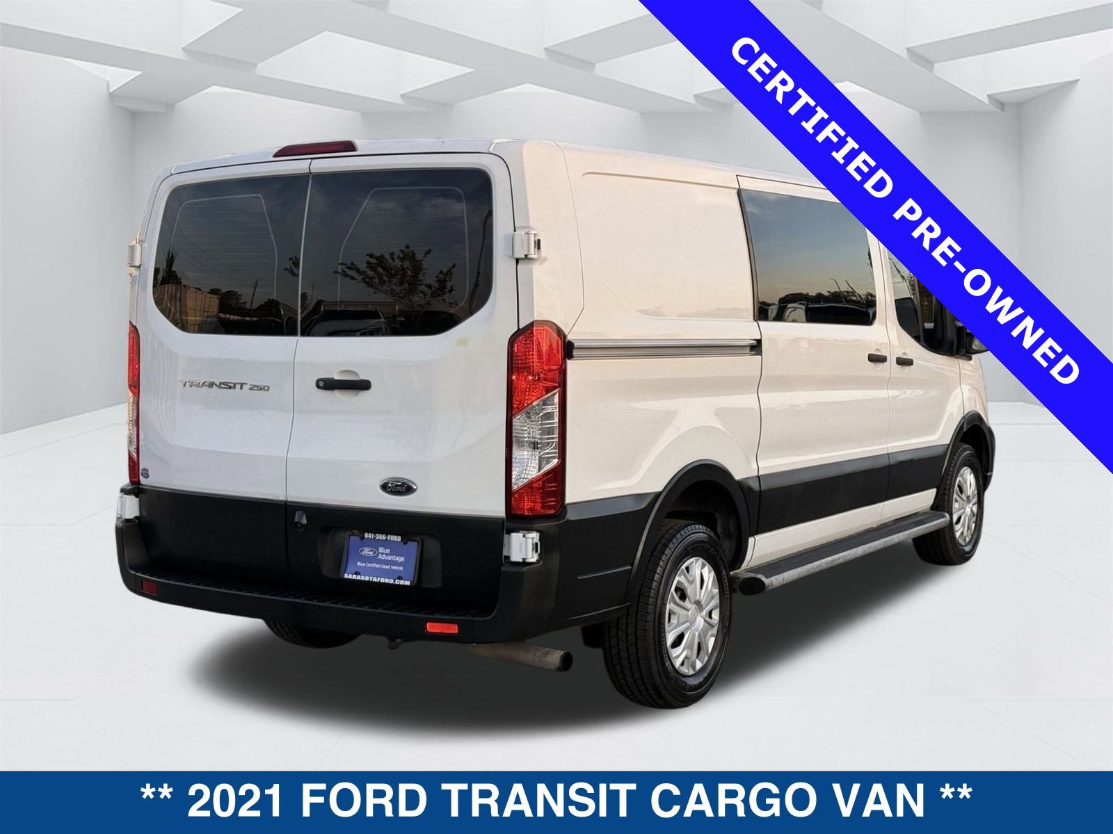 Certified 2021 Ford Transit 250 BASE w/ Exterior Upgrade Package image 4