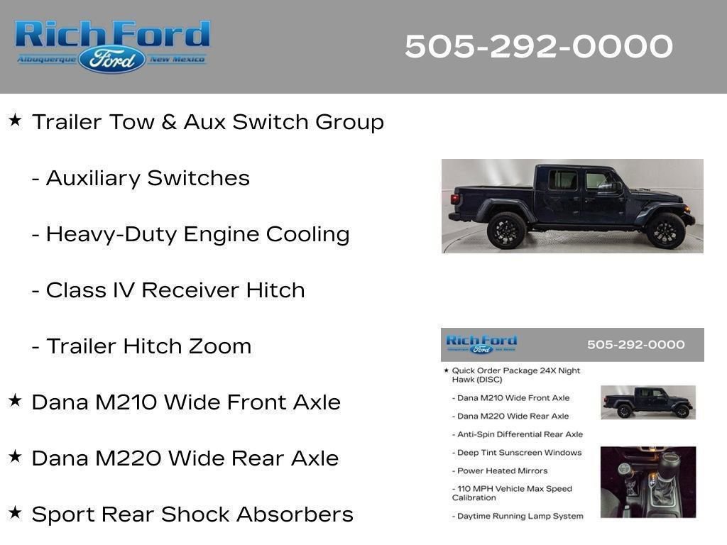 Used 2025 Jeep Gladiator Sport AWD/4WD image 84