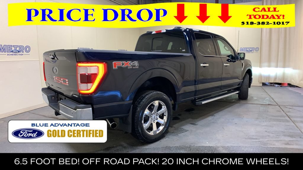 Certified 2022 Ford F150 Lariat w/ Equipment Group 502A High AWD/4WD image 3