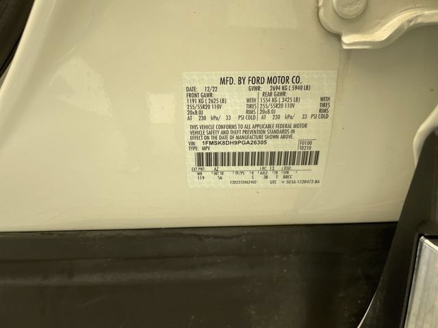 Certified 2023 Ford Explorer XLT w/ Equipment Group 202A AWD/4WD image 25