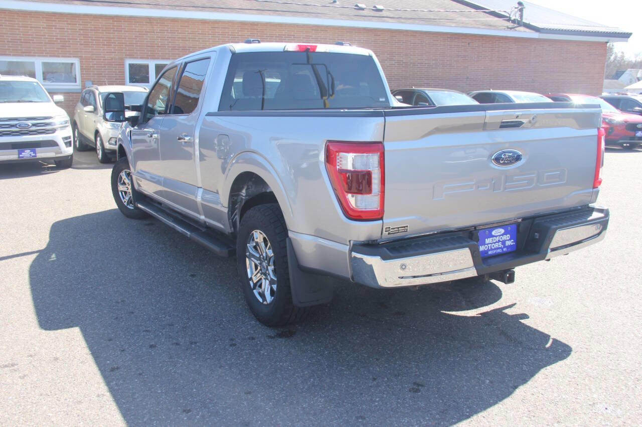 Certified 2021 Ford F150 Lariat w/ Equipment Group 502A High AWD/4WD image 3