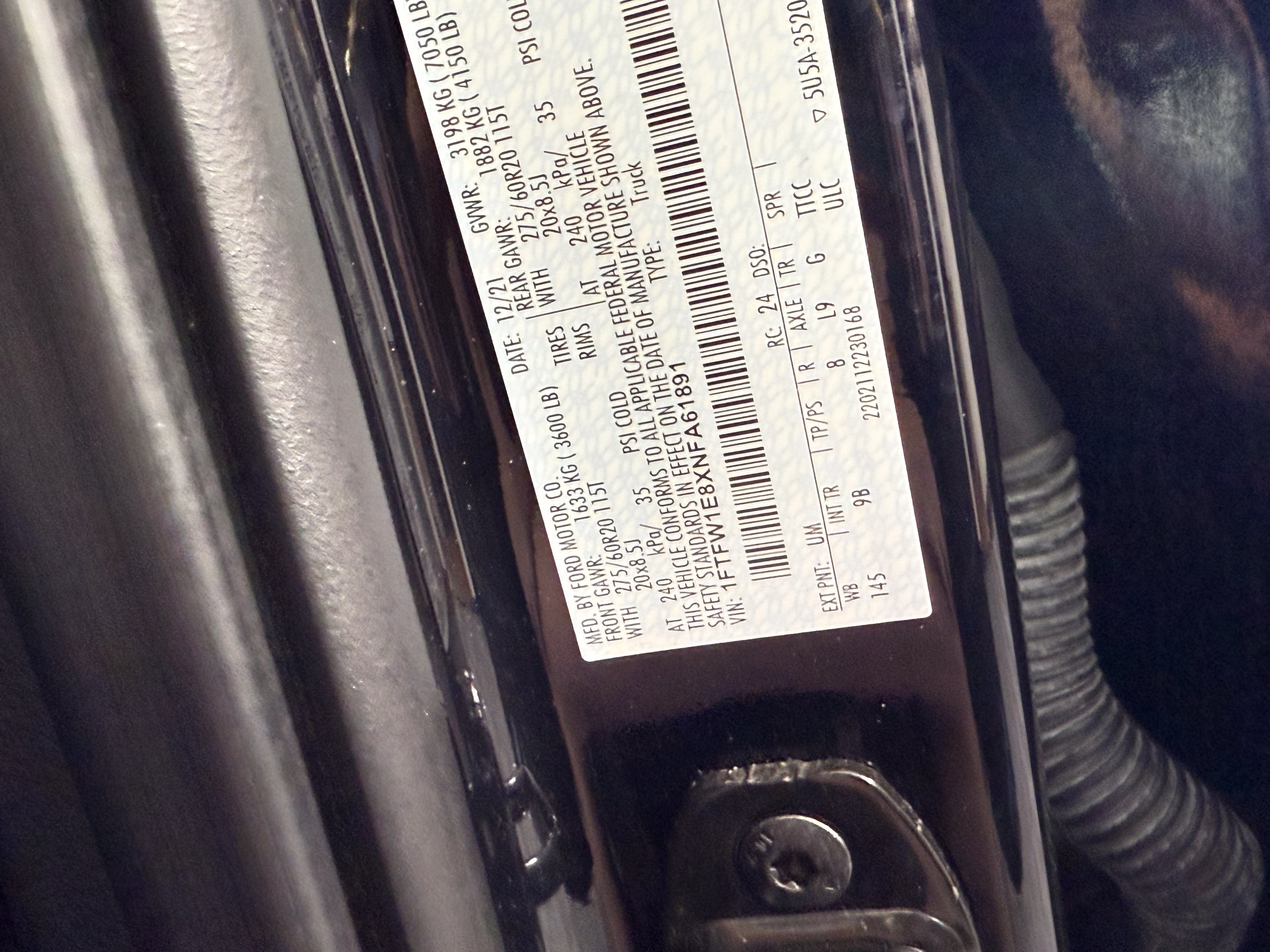 Certified 2022 Ford F150 Platinum w/ Equipment Group 701A High AWD/4WD image 34