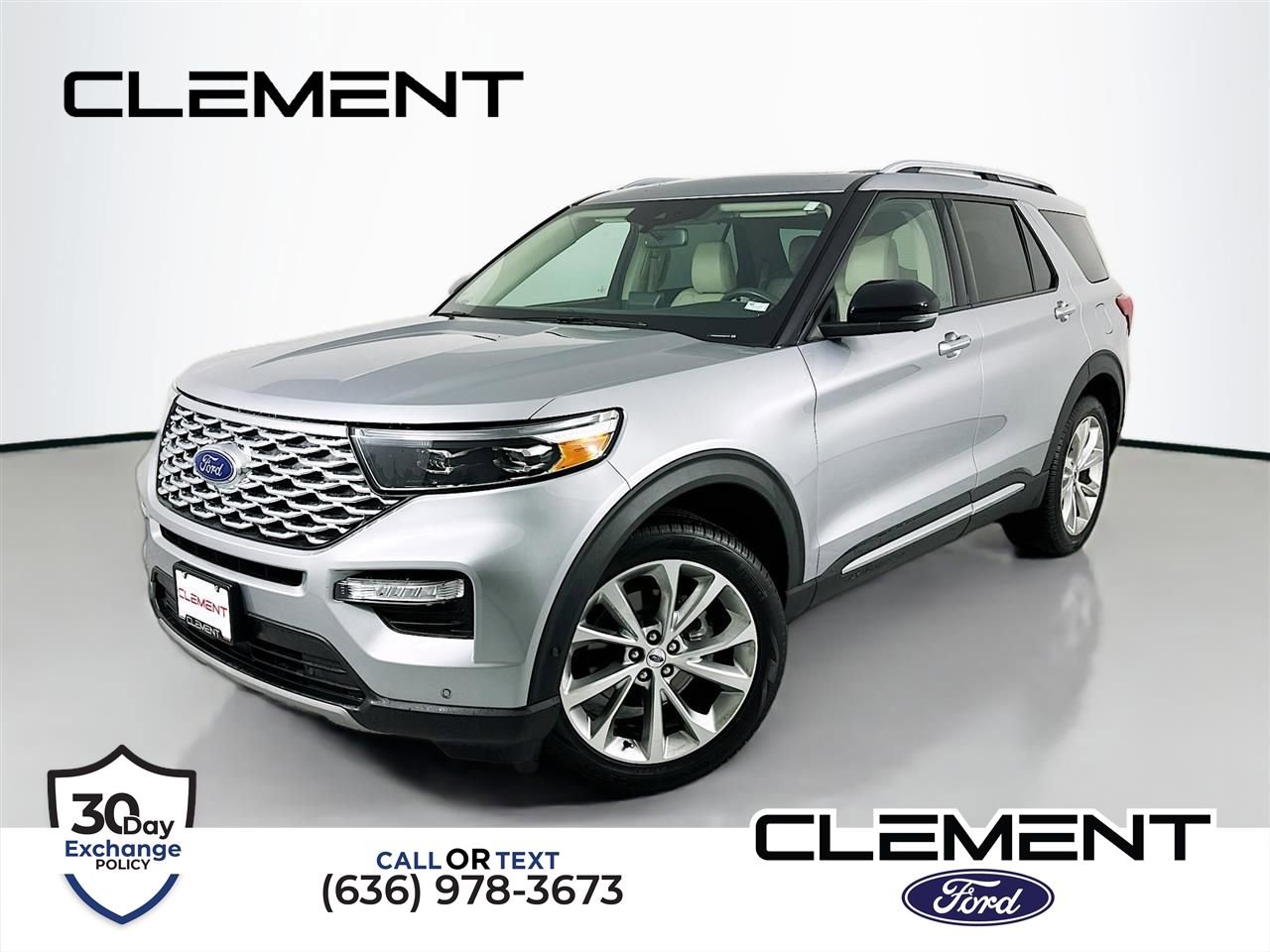 Certified 2021 Ford Explorer Platinum w/ Equipment Group 601A image 1