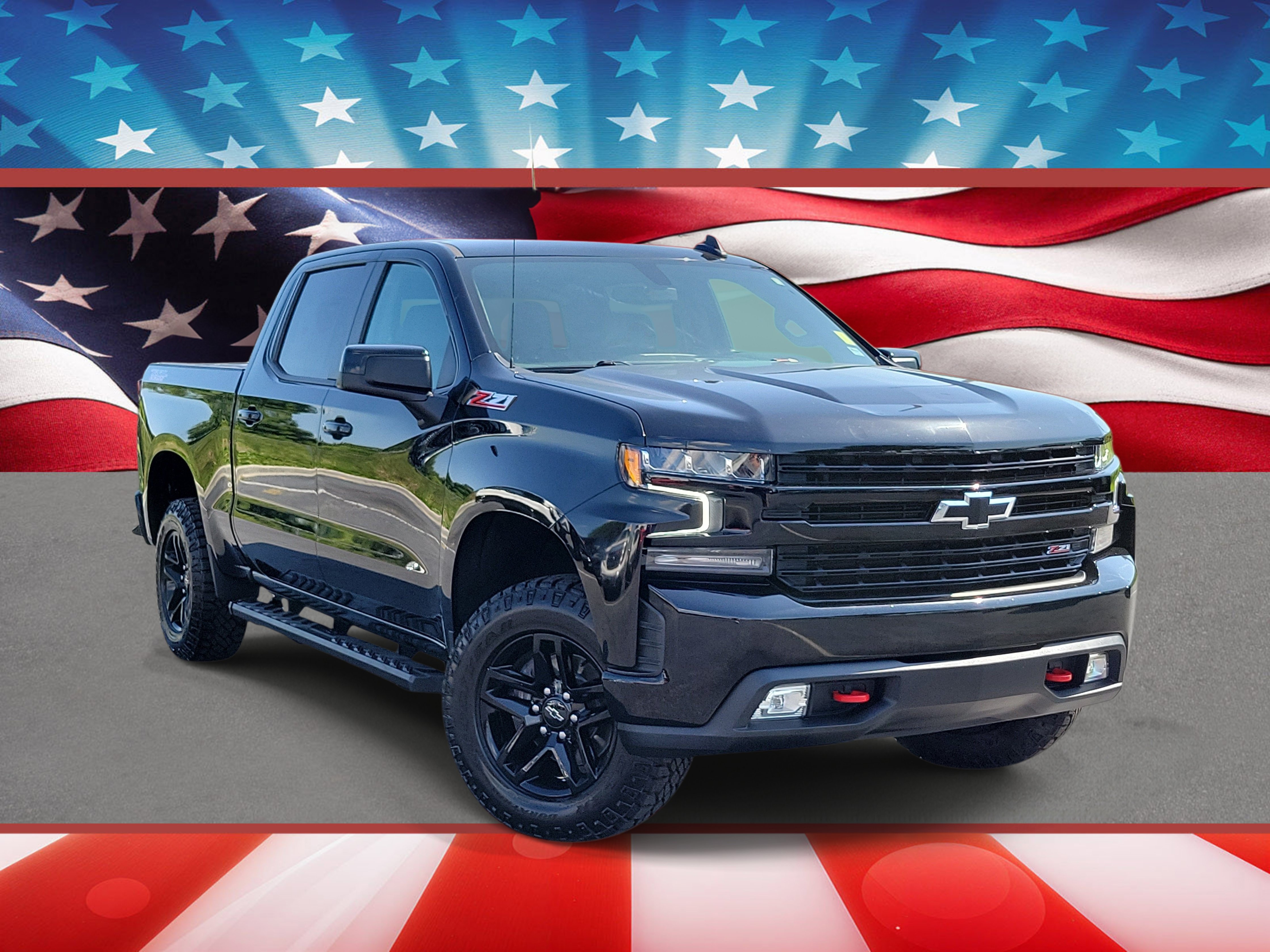 Used 2021 Chevrolet Silverado 1500 LT Trail Boss w/ Convenience Package II AWD/4WD image 1