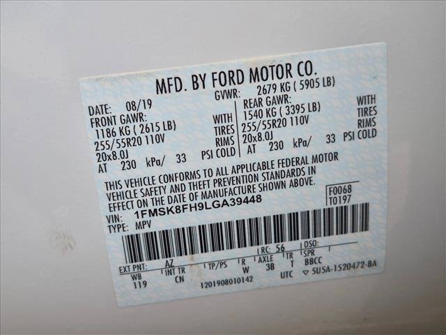 Certified 2020 Ford Explorer Limited AWD/4WD image 26