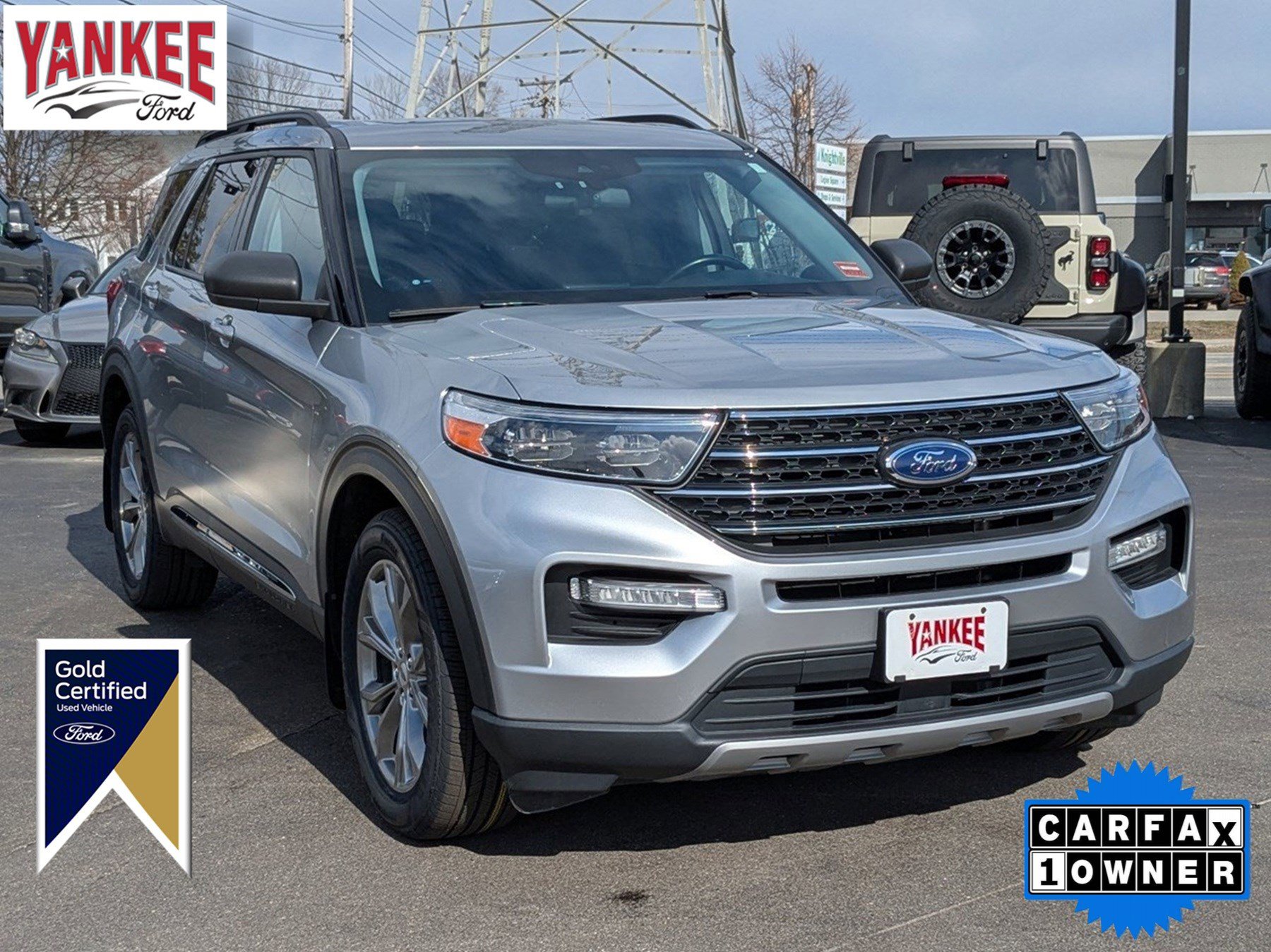 Certified 2022 Ford Explorer XLT w/ Equipment Group 202A image 1