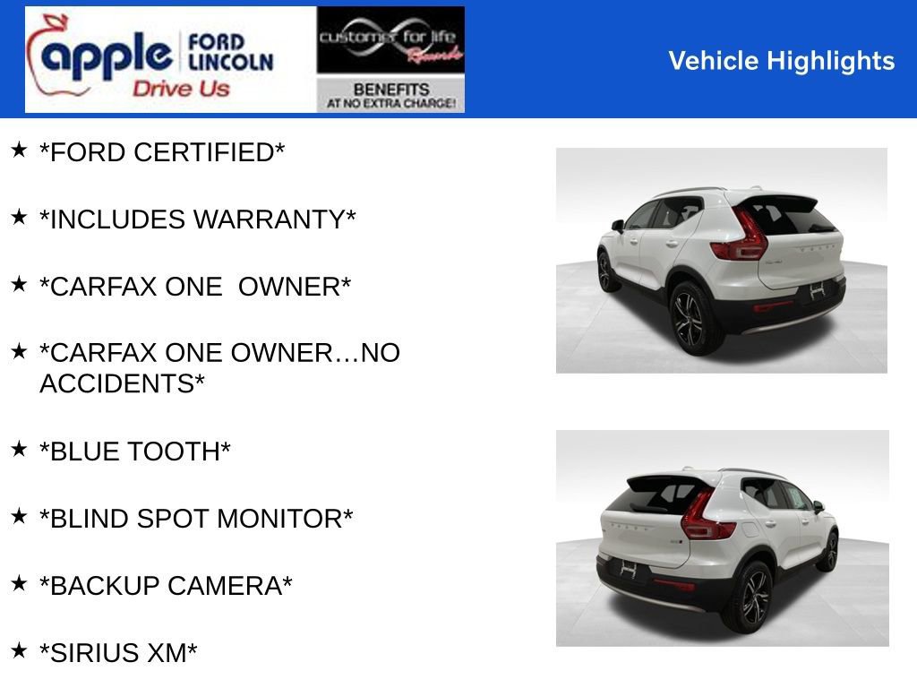 Used 2025 Volvo XC40 B5 Core image 10