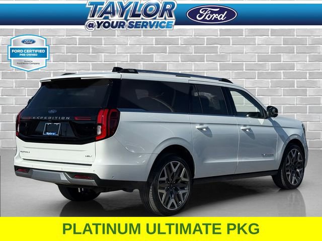 Certified 2025 Ford Expedition Max Platinum w/ Platinum Ultimate Package image 3