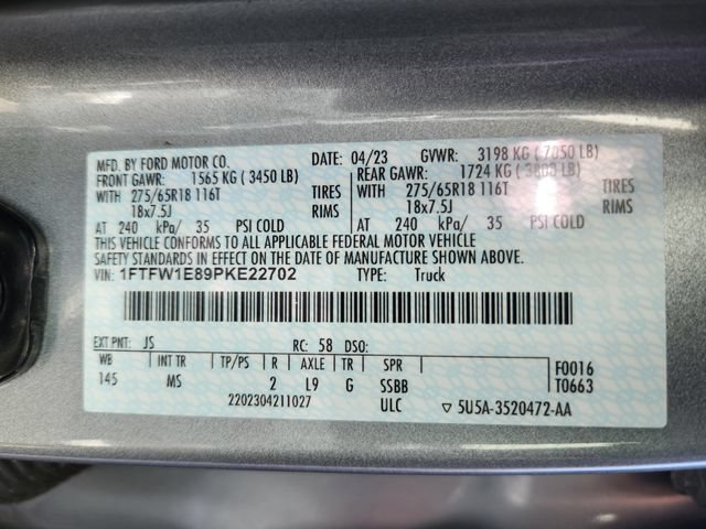 Certified 2023 Ford F150 XLT w/ Equipment Group 302A High AWD/4WD image 28