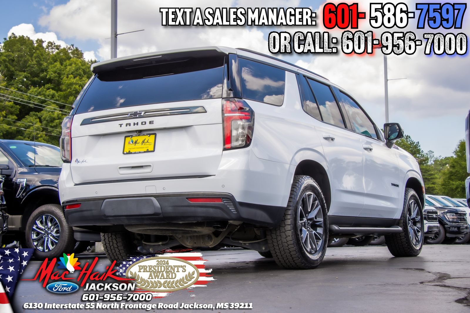 Used 2021 Chevrolet Tahoe Z71 w/ Luxury Package AWD/4WD image 4