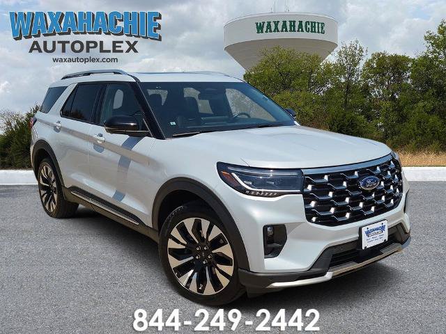 Certified 2025 Ford Explorer Platinum w/ LUX Leather Package