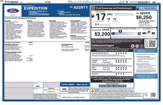 Certified 2024 Ford Expedition Timberline AWD/4WD image 2