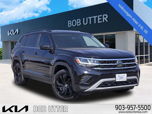 Used 2023 Volkswagen Atlas SE w/ Black Wheel Package AWD/4WD video 1