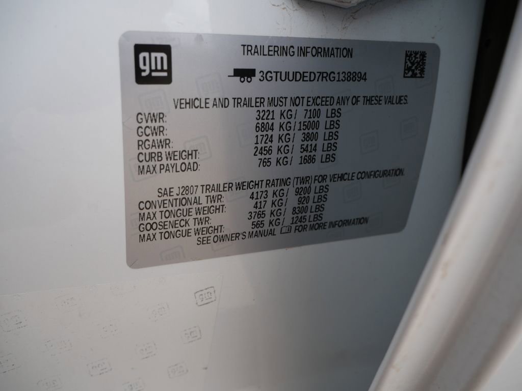 Used 2024 GMC Sierra 1500 SLT w/ SLT Convenience Package AWD/4WD image 26